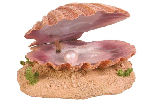 Dekors akvārijem - TRIXIE Sea Shell with Air Outlet, 15cm/ Gliemežvāks