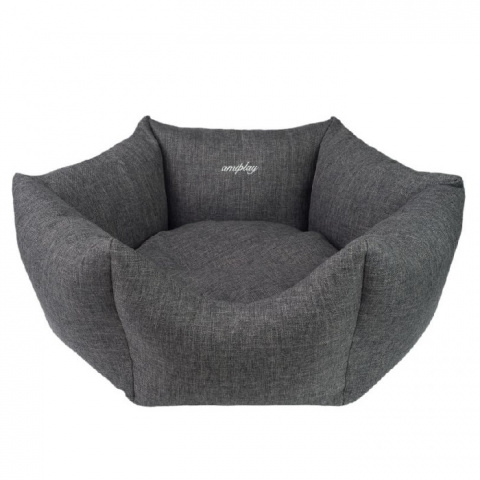 Лежанка для собак – AmiPlay Crown Palermo L, 68 x 23 см, dark grey