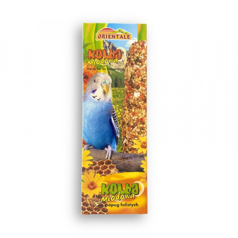 Gardums putniem - Orientale Kolba Honey Bar for Budgerigars