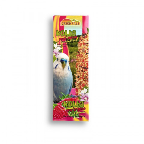 Gardums putniem – Orientale Kolba Raspberry Bar for Budgerigars