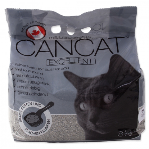 Цементирующий песок для кошачьего туалета – Can Cat, 8 кг title=