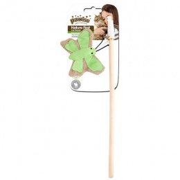Игрушка для кошек – Pawise nature first cat wand, Butterfly