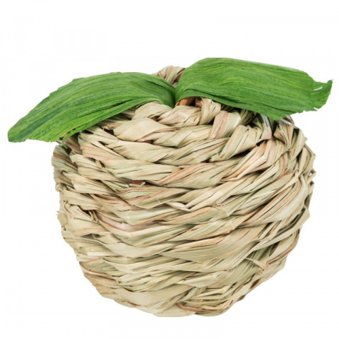 Rotaļlieta grauzējiem – Trixie, Apple with maize husk, grass, 7 cm title=