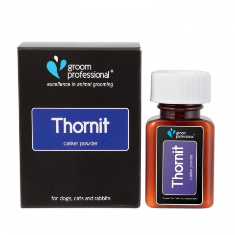 Средство для чистки ушей - Groom Professional, Thornit Ear Powder, 20 г title=