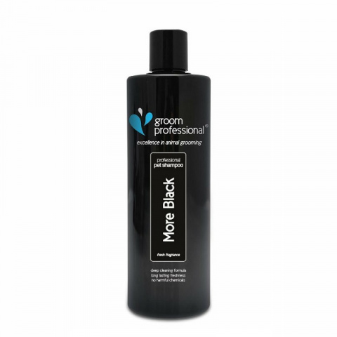 Шампунь для собак - Groom Professional, More Black Shampoo, 450 мл title=