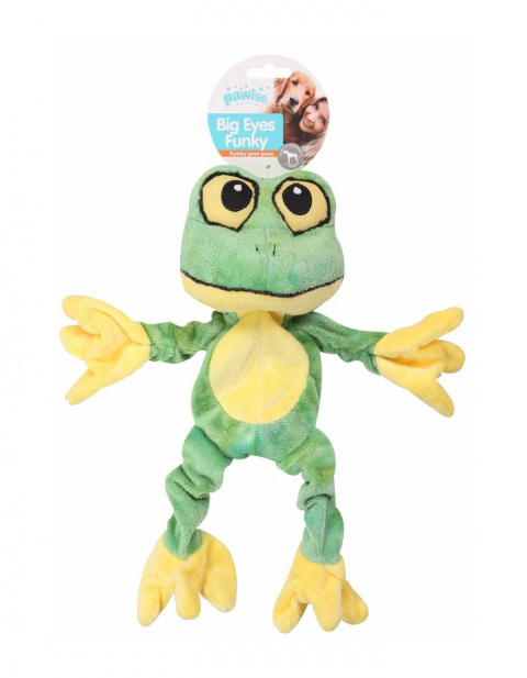 Игрушка для собак – Pawise Big Eyes Frog SM title=