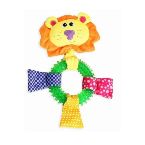 Игрушка для собак – Pawise TPR Ring Lion title=