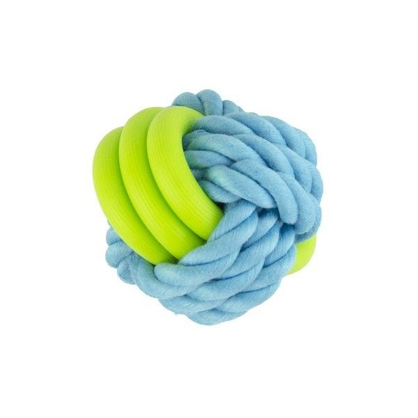 Игрушка для собак – Pawise Twins rope ball, 7 см Игрушка для собак – Pawise Twins rope ball, 7 см