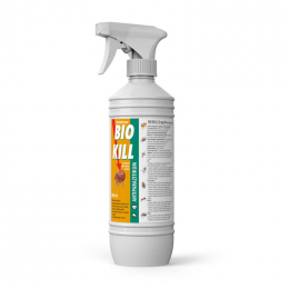 Līdzeklis pret blusām, ērcēm, ektoparazītiem – BIO KILL, 2,5 mg/1 ml, 500 ml, bezrecepšu vet. zāles - reģ. NR - VA - 072463/3 