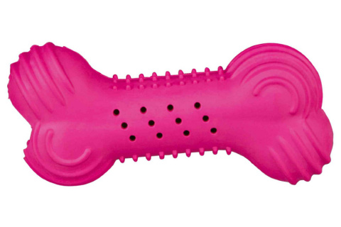 Rotaļlieta suņiem – TRIXIE Rustling Bone, Natural Rubber, 11 cm title=
