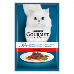 Консервы для кошек – Gourmet Perle Beef in Gravy, 85 г