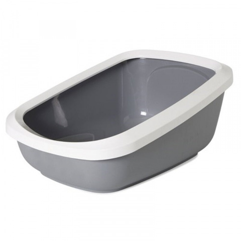 Tualete kaķiem – Savic Aseo Jumbo, white-grey, 67,5 x 48,5 x 28 cm
