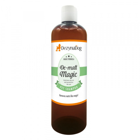 Шампунь для собак – Dezynadog Magic Formula De-Matt Magic Shampoo, 500 мл title=