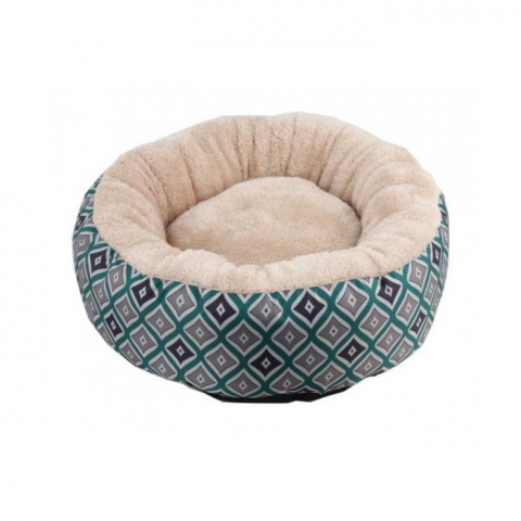 Guļvieta suņiem – Pawise Round Dog Bed, green, M
