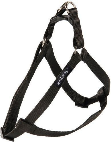 Krūšu siksna - AmiPlay Adjustable Harness Basic XL, 50-95*2.5cm, krāsa - melna title=