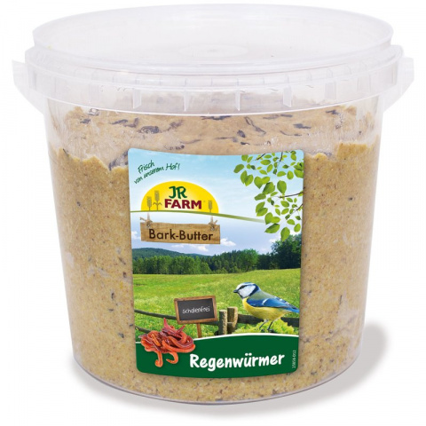 Корм для уличных птиц – JR Farm, Garden Bark-Butter Earthworms, 2 кг title=