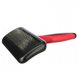 Расческа для собак – Trixie, Soft brush, plastic/metal bristles, 12 × 16 см