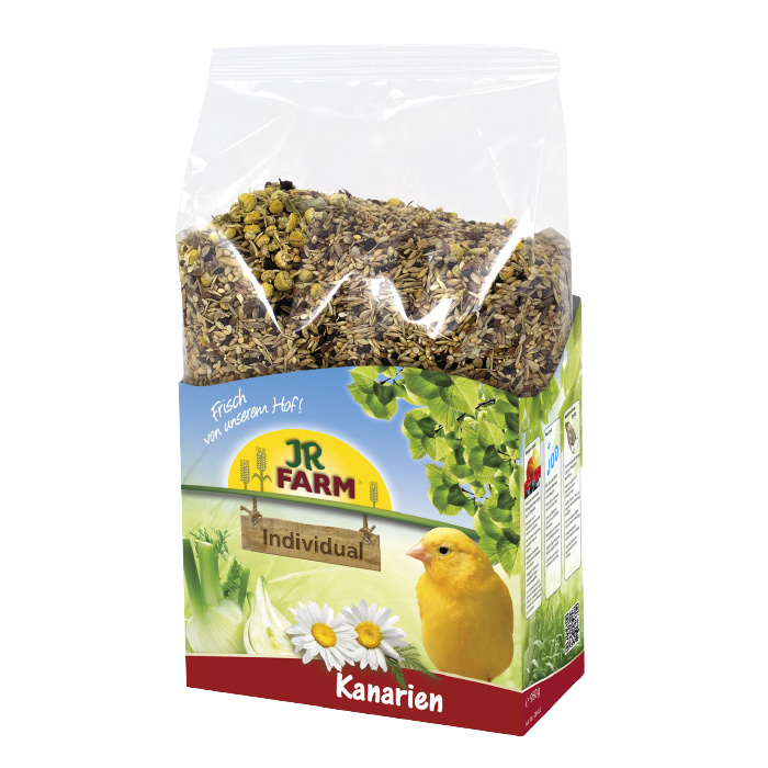 Корм для канареек – JR FARM Birds Individual Canaries, 1 кг Корм для канареек – JR FARM Birds Individual Canaries, 1 кг