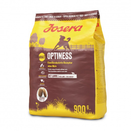 Barī­ba suņiem – Josera Adult Optiness with lamb, 900 g