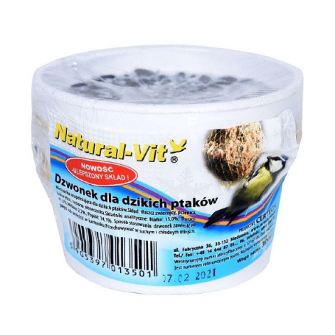 Корм для уличных птиц – Natural Vit Fat Bell, 300 г