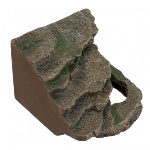 Dekors terārijem – TRIXIE, Corner rock with cave and platform, 14 x 11 x 14 cm title=