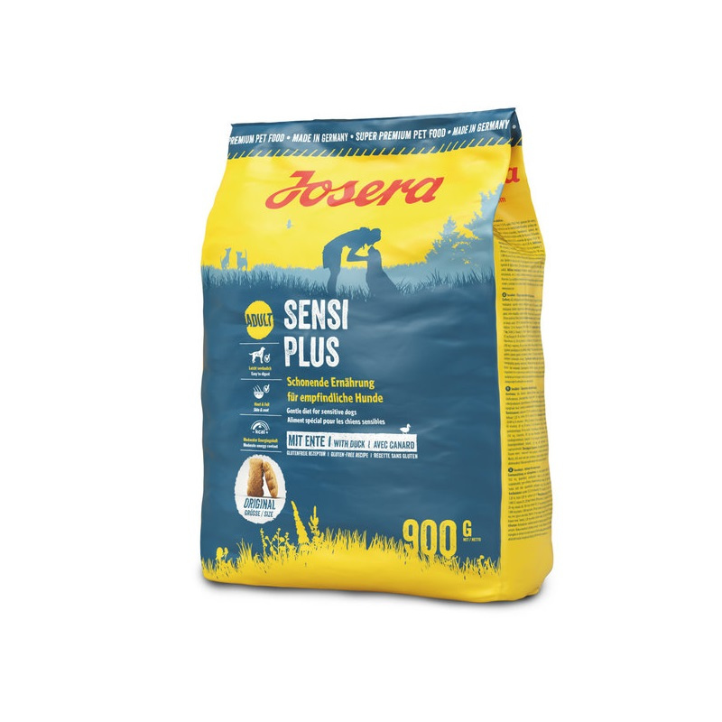 Корм для собак – Josera SensiPlus Adult, with duck, 900 г Корм для собак – Josera SensiPlus Adult, with duck, 900 г