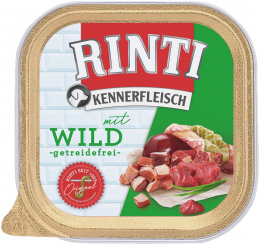 Консервы для собак - Rinti Kennerfleisch Plus, дичь с макаронами, 300 г