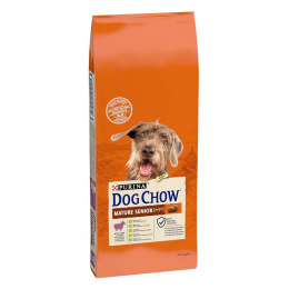 Корм для собак сеньоров – Dog Chow Mature Senior 7+, lamb, 14 кг