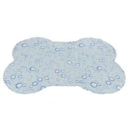 Охлаждающая лежанка для собак – Trixie, Cooling mat bone shape, light blue, 80 × 60 см