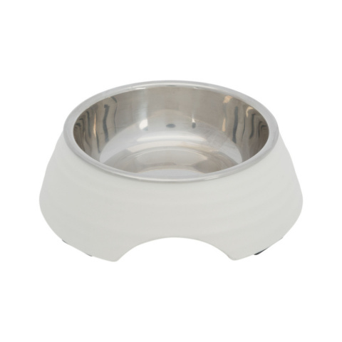 Bļoda suņiem – TRIXIE Bowl, melamine, 0,2 l/ø 14 cm, white