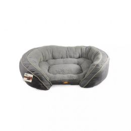 Лежанка для собак – AFP Lamb, Luxury Lounge Bed Grey, M