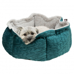 Лежанка для кошек – TRIXIE Xmas Estelle bed, 50 см, green/grey