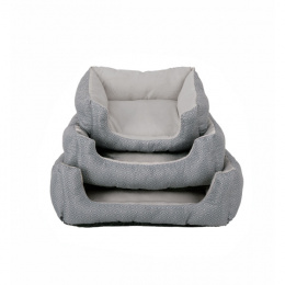Guļvieta suņiem – Pawise Square Dog Bed, grey, M