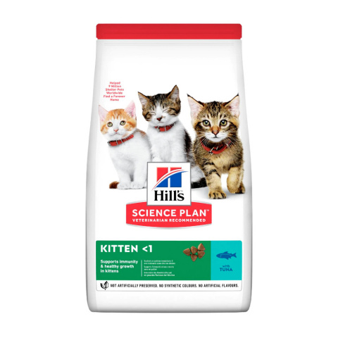 Корм для котят – Hill&#039;s Science Plan™ Feline Kitten, Tuna, 300 г title=