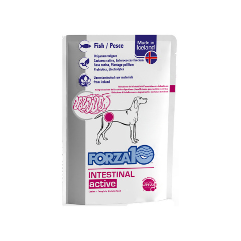Ветеринарные консервы для собак – FORZA10 ACTIVE LINE Intestinal Actiwet with Fish, 100 г title=