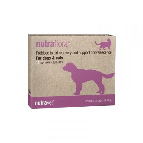 Пищевая добавка для собак и кошек – Nutravet Nutraflora N12 title=