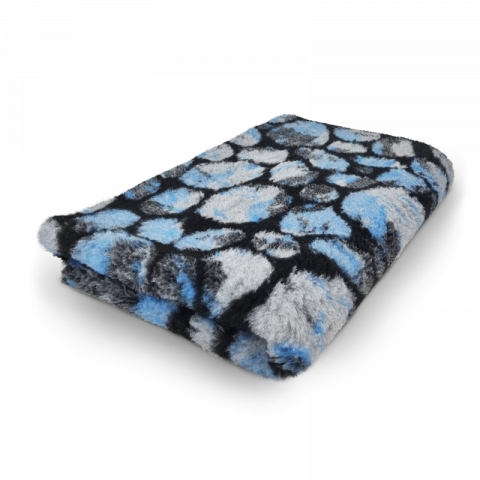 Лежанка для собак – Vet Bed Stepping Stones Blue, Non Slip, 100 x 75 см title=