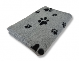 Спальное место для собак – Vet Bed Paws Anthracite Grey, Non Slip, 100 x 75 см