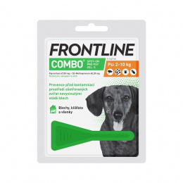 Капли от блох и клещей для собак – Frontline Combo Dog Small, 1 пипетка, безрецептурный препарат, reģ. NR - VA - 072463/3