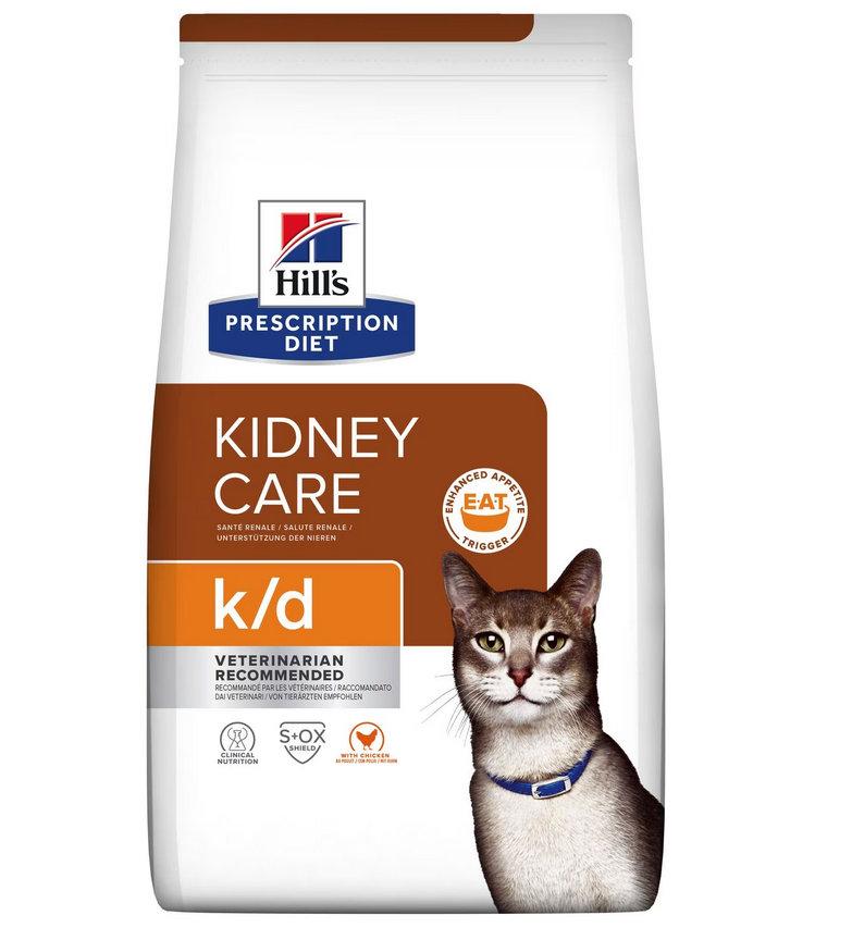 Ветеринарный корм для кошек – Hills Feline k/d, 3 кг Ветеринарный корм для кошек – Hills Feline k/d, 3 кг