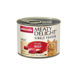 Консервы для кошек – Animonda Meaty Delight single protein Adult, Pure Beef, 200 г