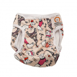 Atkārtoti lietojamas autiņbiksītes suņiem – MISOKO reusable diapers for female dogs, L, France