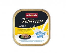 Консервы для кошек - Vom Feinsten Adult with Chicken in Milk Sauce, 100 г