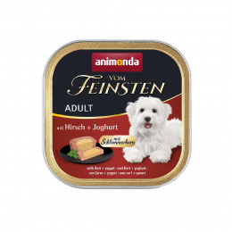 Konservi suņiem – Vom Feinsten Gourmet centre with Deer + yogurt, 150 g