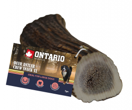 Gardums suņiem – Ontario Deer Antler, XL