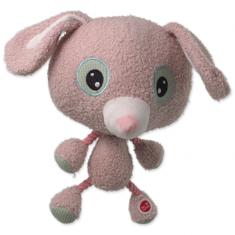 Rotaļlieta suņiem – Dog Fantasy, Big Head Rabbit, Plush and Squeaky, 30 cm