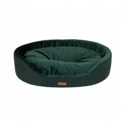 Guļvieta suņiem – AmiPlay Oval bedding Siena M, 54 x 44 x 14 cm, green