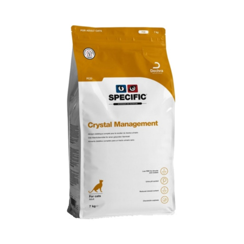 Ветеринарный корм для кошек – Specific FCD Crystal Management, 7 кг  title=