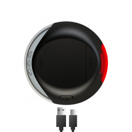 LED apgaismojuma sistēma inerces pavadām – Flexi LED Lighting System with USB, black