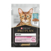 Консервы для кошек – PRO PLAN Adult Delicate Digestion, с морской рыбой, 85 г title=